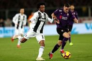 Cuadrado (left) insists he wants to stay at Juventus